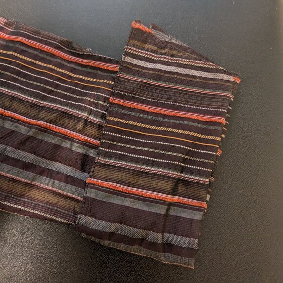 Debbie Shuchat Women's Autumn Toned Striped Blouse in Size 6 - Picture 6 of 7